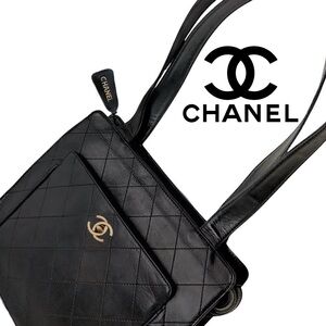 CHANEL Vintage Black Tote (FLOOR PRICE!)